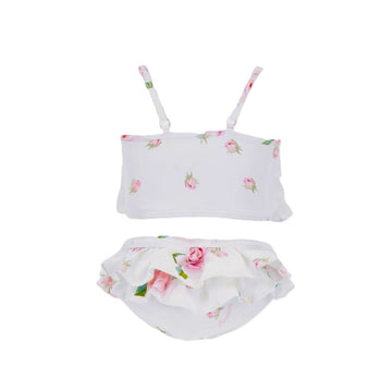 Bikini frou frou rose