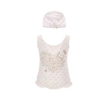 Costume a pois intero Bambina "Daisy"