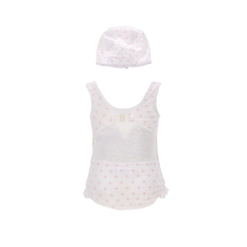 Costume a pois intero Bambina "Daisy"