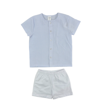 Completo Bimbo camicia a righe