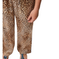 Pantalone bambina fluido in raso Monnalisa