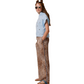 Pantalone bambina fluido in raso Monnalisa