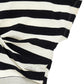 Top bimba a righe con nodo