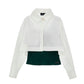 Camicia con canotta a coste Bimba