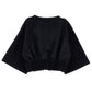 T-shirt Bustier cropped con maniche ampie