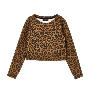 Maglia Bimba punto Milano Leopardo