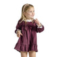 Vestito Bambina in velluto a costine