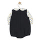 Pagliaccetto Neonato manica lunga in Twill di cotone