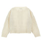 Pullover bimba in maglia irlandese mix lana