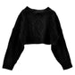 Pullover corto Bambina trecce irlandese