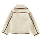 Cappotto peluche coat girl curly