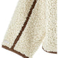 Cappotto peluche coat girl curly