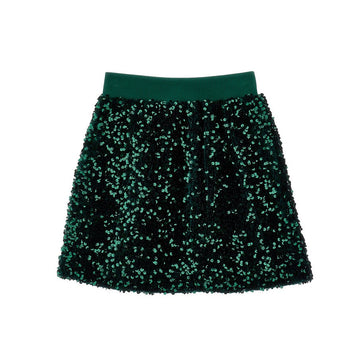 Minigonna con paillettes Bimba