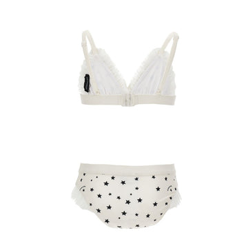 Bikini Bambina con stelle e volants