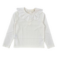 T-shirt Bimba in jersey collo fiore