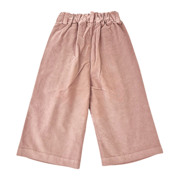 Pantalone lungo Bimba in velluto raso