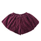 Shorts Bambina in velluto rasatello