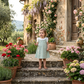 Vestito Bambina con dettagli in Sangallo