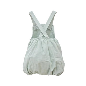 Salopette Bimbo corta in cotone