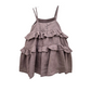 Abito Bambina in Lino con balze