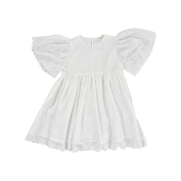 Abito Bambina cotone ricamato