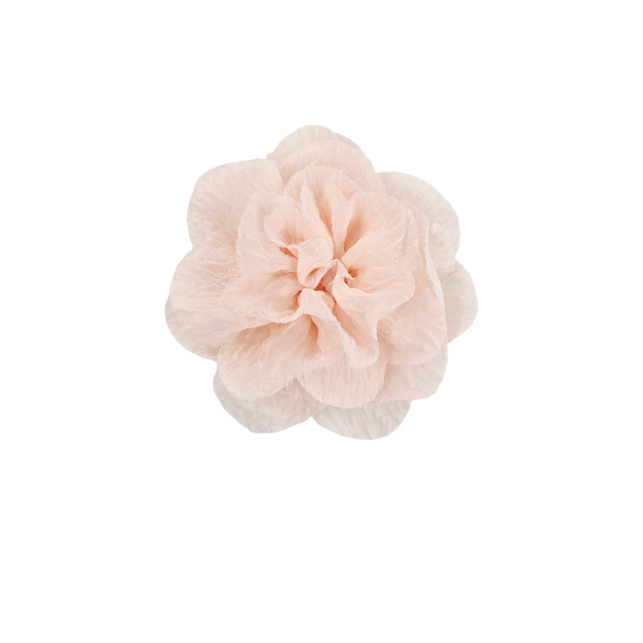 Spilla Fiore In Metallo Nero Con Cristalli E Cerchio Argento - Glamour Girlz, 6x5 Cm