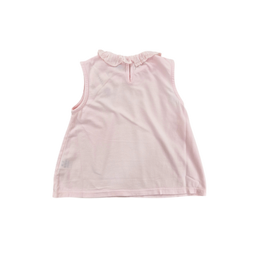 T-shirt collo rouches Bambina