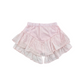 Shorts in cotone jersey Bambina con balza