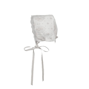 Cuffia Battesimale in pizzo