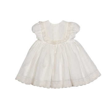 Abito Battesimale romantico con rose