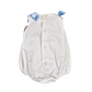 Pagliaccetto in cotone piquet con fiocchi