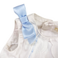 Pagliaccetto in cotone piquet con fiocchi