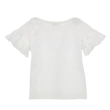 T-shirt cotone organico stampa farfalle