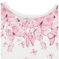 T-shirt cotone organico stampa farfalle
