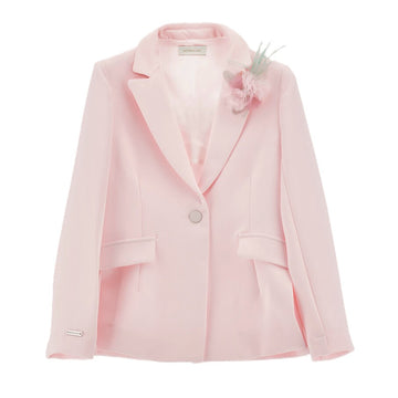 Giacca Bolero Bimba con fiore