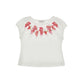 T-shirt Bambina stampa fiori