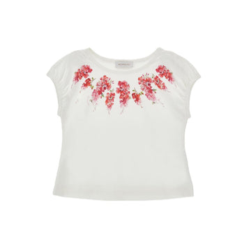 T-shirt Bambina stampa fiori
