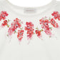 T-shirt Bambina stampa fiori