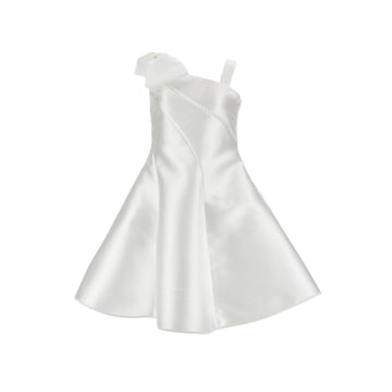 Abito Twister Mikado monospalla comunione