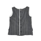 Gilet Bimba Levantina gessato con bottoni