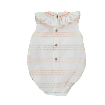 Pagliaccetto collo punto smock Naxos