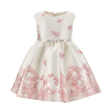 Abito Bimba in Mikado Floreale