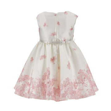 Abito Bimba in Mikado Floreale