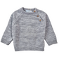 Pullover bimbo girocollo con bottoni