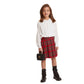 Camicetta Bambina in georgette con strass