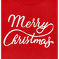 Maglione Merry Christmas Bimba lana e cotone