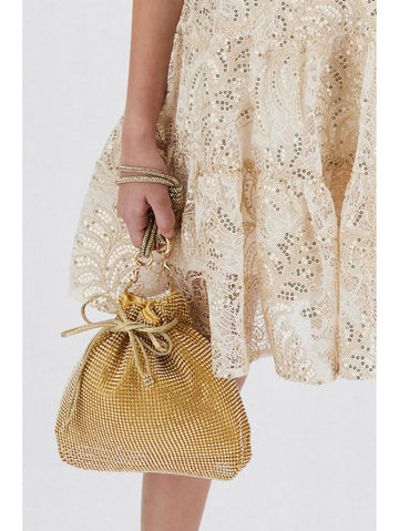 Borsa Bimba Secchiello in Strass