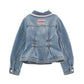 Giacchino Bimba Chic denim con strass