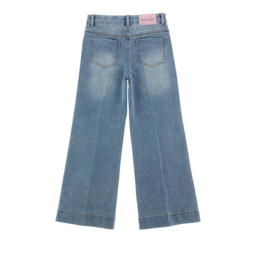 Jeans Bambina con fiocco