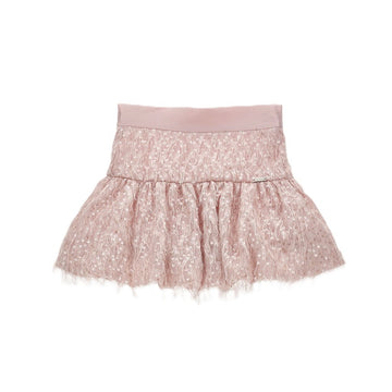 Gonna Bimba pailettes e piume